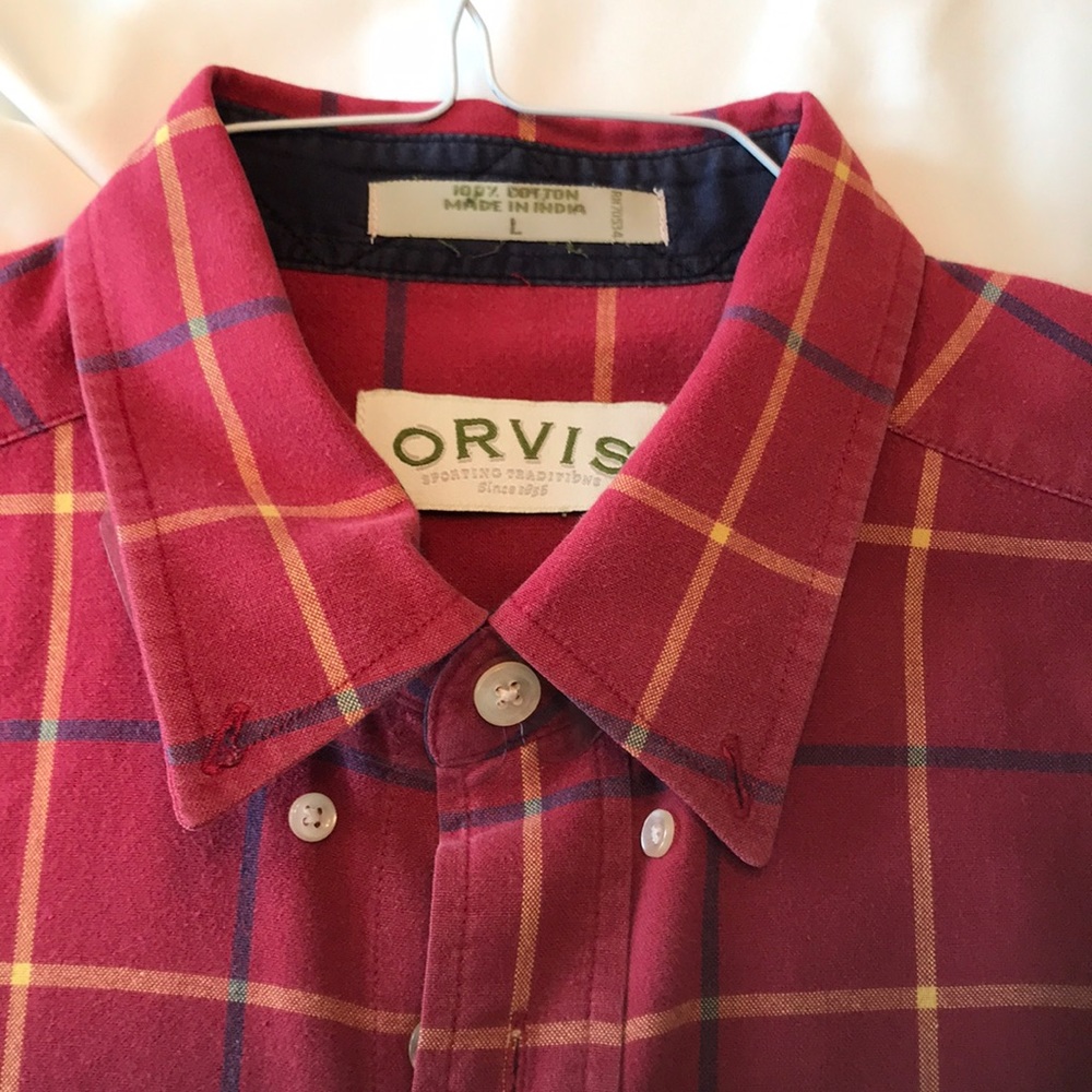 Orvis short-sleeve sport shirt NWOT